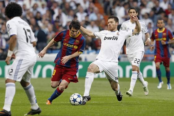 messi real madrid champions league